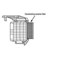 Mitsubishi Mitsubishi Aircon Catechin Air Filter MSZ-FA25VA-A1 MSZ-FA35VA-A1 Ceramic Filter spare part