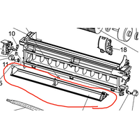 Mitsubishi Mitsubishi Aircon Vane Lower Window MFZ-KA50VA, MFZFB50VA-A2 spare part