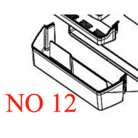 Mitsubishi Mitsubishi Fridge Door Bottom Bottle Shelf CX370 spare part