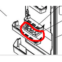 Mitsubishi Mitsubishi Fridge Egg Tray Or Basket MR-CX370EJ, MR-CX402EJ, *J3115 spare part