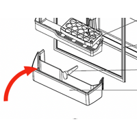 Mitsubishi Mitsubishi Fridge Shelf Bottle Shelf spare part