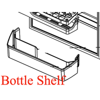 Mitsubishi Mitsubishi Fridge Shelf Bottle Shelf MR-CGX492EP-GSL-A2 spare part