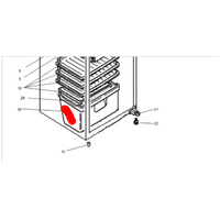 Mitsubishi Mitsubishi Fridge Veggie Bin MR-255J, MR255J spare part