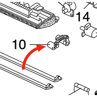 Mitsubishi Mitsubishi Heat Pump Aircon Vane Crank Set V & H Motor Harnesses MS-A30WV-A1, MSH-A26WV-A1, MSH-A30WV-A1, MSZ-GA50VA-A1, MSZ-GA6 spare part