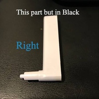 Nouveau Nouveau Ranghood Sleeve of Glass Right Side NRHE60SS, Part In Black G002B spare part