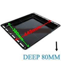 Universal Oven Enemal Tray 80MM Deep Oven Enemal Tray 80MM Deep spare part