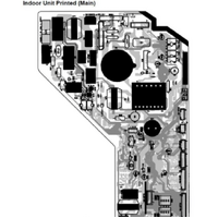 Panasonic Panasonic Air-Condition and Heat Pump Main Pcb CS-F50DB4E5, S-F50DB4E5 spare part