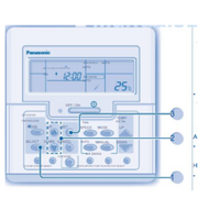 Panasonic Panasonic Air Condition and Heat Pump Remoter Controller Wired CU-L43DBE5 spare part