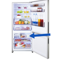 Panasonic Panasonic Freezer Upper Half Bin NR-BX41BVW, ***700300 spare part
