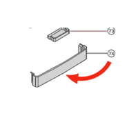 Panasonic Panasonic Fridge Bottle Shelf NR-BV360ASAU spare part