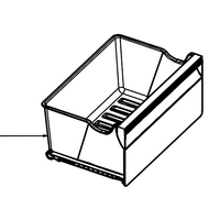 Panasonic Panasonic Fridge Criper Bin NR-BL302ASAUNR-BL342ASAU spare part