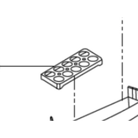 Panasonic Panasonic Fridge Egg Tray Comp NR-BW465, NR-BW415, NRBW415, NRBW465,*338111 spare part