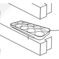 Panasonic Panasonic Fridge Egg Tray NR-CY54BG NR-CY558G spare part