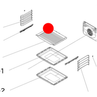Panasonic Panasonic Oven Wire Rack Shelf HL-CK632B HL-CX672B HL-CK632BJPQ spare part
