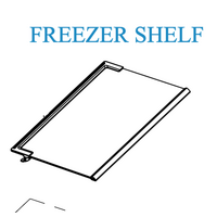 Panasonic Panasonic Shelf Glass Top Freezer NR-BL308 NR-BL268, NR-BL348 *G00010 spare part