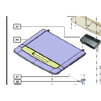 Panasonic Panasonic Washing Machine Door Lid Door NA-F95H3, NA-F85H3 spare part