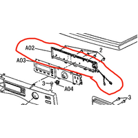 Panasonic Panasonic Washing Machine Pcb NA-140VS4WAU *8DC0 spare part