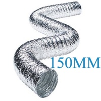 Universal Rangehood and Dryer Ventilation Hose Flexible Hose 3.7METER Long 150MM Diameter Rangehood and Dryer Ventilation Hose Flexible Hose 3.7METER Long 150MM spare part