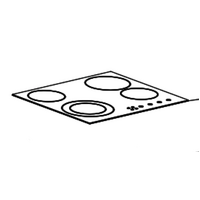 Robinhood Robinhood Cooktop Glass Only HED604FKG spare part