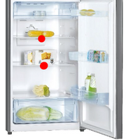Robinhood Robinhood Fridge Glass Shelf Middle RHTMF221X Each Shelf spare part