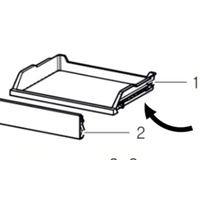 Samsung Samsung Fridge Chilled Room Fresh Room Draw SR320MLS, SR319MW, SR340MW spare part