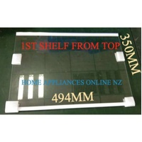 Samsung Samsung Fridge Shelf (1st Shelf from the top) SRP406RS, RR39M7010WW/SA, RR39M71357F/SA, SRP405RW spare part