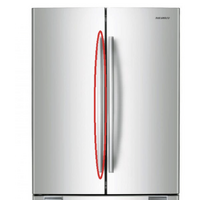 Samsung Samsung Fridge Door Handle Left Side SRF533DLS, SRF528DIS, SR527DSLST, SR513LS, SRF579DLS, SRF583DLS spare part