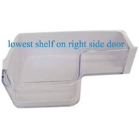 Samsung Samsung Fridge Lowest Shelf Right Side Door SRF653CDLS, RF23HCEDBSR/SA spare part