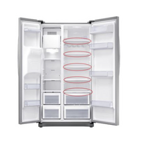 Samsung Samsung Fridge Shelf RS50N3403BC, RS50N3403SA, RS50N3403SL spare part