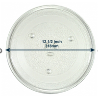 Samsung Samsung Microwave Glass Plate Turntable Plate or Glass R0813200 spare part