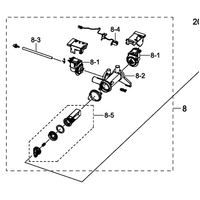 Samsung Samsung Washing Machine Assy Pump Drain WF1104XAC/XSA, WF1104XBC spare part