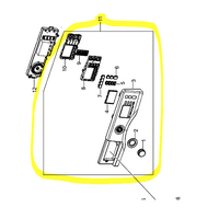Samsung Samsung Washing Machine Control Panel WF1702XEC spare part