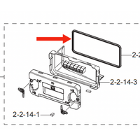 Samsung Samsung Washing Machine Dryer Heat Exchange Condensor Door Seal Air spare part