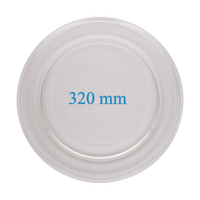 Sharp Sharp Microwave Glass Turntable Plate 320mm R1720, R330H, R330JS, R330JW R330J, R340H, R350H, R350J, R350LS R350LW, R380H, *117WREZ spare part