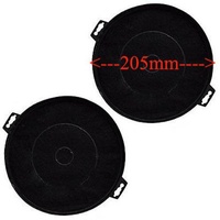 Baumatic Smeg Classique Baumatic Rangehood Charcoal Filter BK6SS, BKH600GLS, BK7, BK6, BKH600, S1, S 1, Pack of 2 spare part