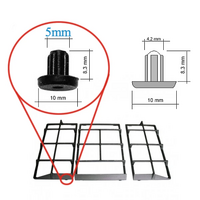 Smeg Smeg Cooktop Trivet Rubber Feet Foot Suitable for Hole Less Than 5MM, Price for Each spare part
