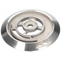 Smeg Smeg Cooktop Wok Burner Crown Base Skirt ALLOY,87065045 spare part