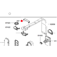Smeg Smeg Dishwasher Upper Spray Arm Upper Nozzle LS08 Bracket spare part