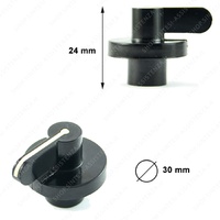 Smeg Smeg Oven Or Cooktop Knob Black spare part