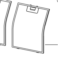 Smeg Smeg Rangehood Aluminium Filter Gi 198 L, GI198L60, GI198L90, G1198L spare part