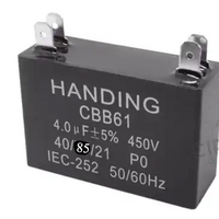 Universal Universal Capacitor 4UF 4 Uf 450VAC, CBB61, 40/85/21 spare part