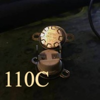 Universal Universal Oven Limiter 110C Cut Out Thermostat Closed Circuit 110 Degree, KSD301 Universal Oven Limiter 110C Cut Out Thermostat Closed Circuit 110 spare part