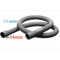 Maytag Universal Whirlpool and Maytag Washing Machine and Other Brand Out Let Hose Top Loader Drain Hose 34 Mm Dimeter Both End 1.5 Met spare part