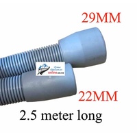 Universal Washing Machine and Dishwasher Outlet Drain Hose Extension 2.5 Meter Long 22-29MM Washing Machine and Dishwasher Outlet Drain Hose Extension 2.5 Meter spare part