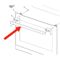 Electrolux Westinghouse Electrolux Oven Door Handle 34401 spare part