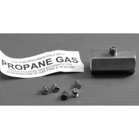 Electrolux Westinghouse Simpson Electrolux Cooktop Oven Conversion Kit Lpg Nozzle Jet, GHH16SNG, Gh 0609100107 H16, *0107 spare part