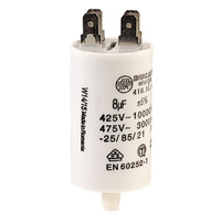 Elba Westinghouse Simpson Electrolux Fisher & Paykel Elba Dryer Capacitor 8uF, Dryer Motor Start Capacitor 8 Micro-Farad PVC Case 400VAC - 450VAC spare part