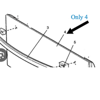 Simpson Westinghouse Simpson Oven Lower Outer Door Glass WLE646WA, WLE644WA, White spare part