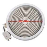 Whirlpool Whirlpool Cooktop Element Large 1200 Watt 145MM 6AKM613/IX spare part
