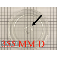 Whirlpool Whirlpool Glass Turntable 355MM 360MM spare part